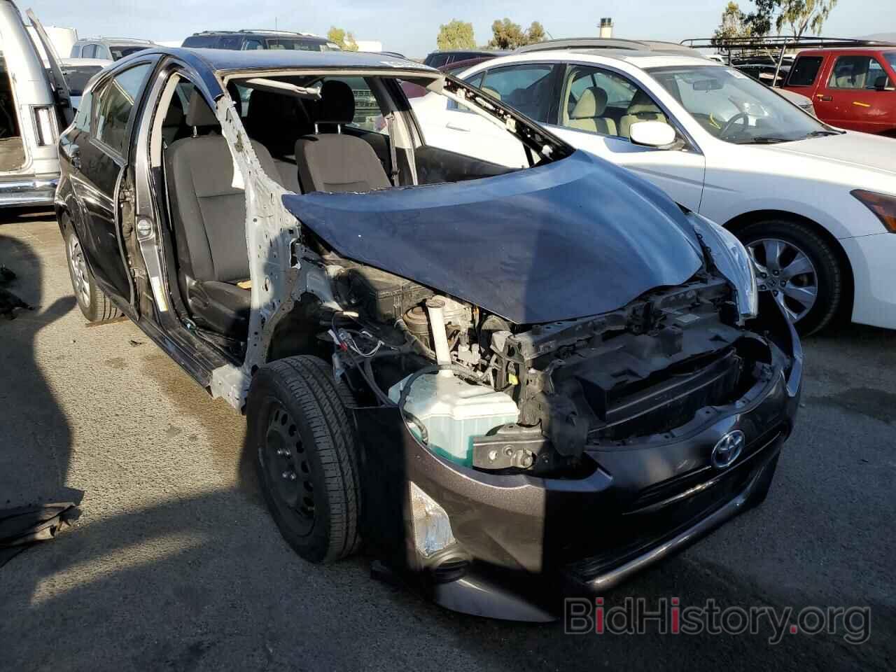 Photo JTDKDTB31F1111584 - TOYOTA PRIUS 2015