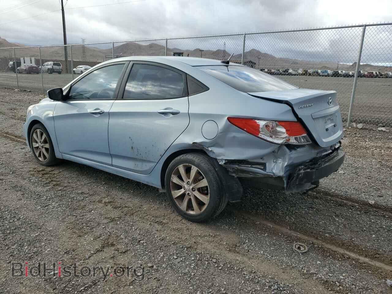 2012 HYUNDAI ACCENT - VIN: KMHCU4AE7CU077301 - Фото 2