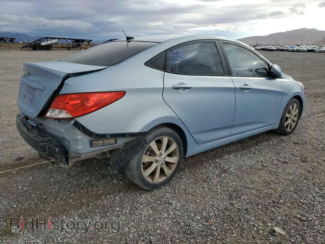 2012 HYUNDAI ACCENT - VIN: KMHCU4AE7CU077301 - Фото 3