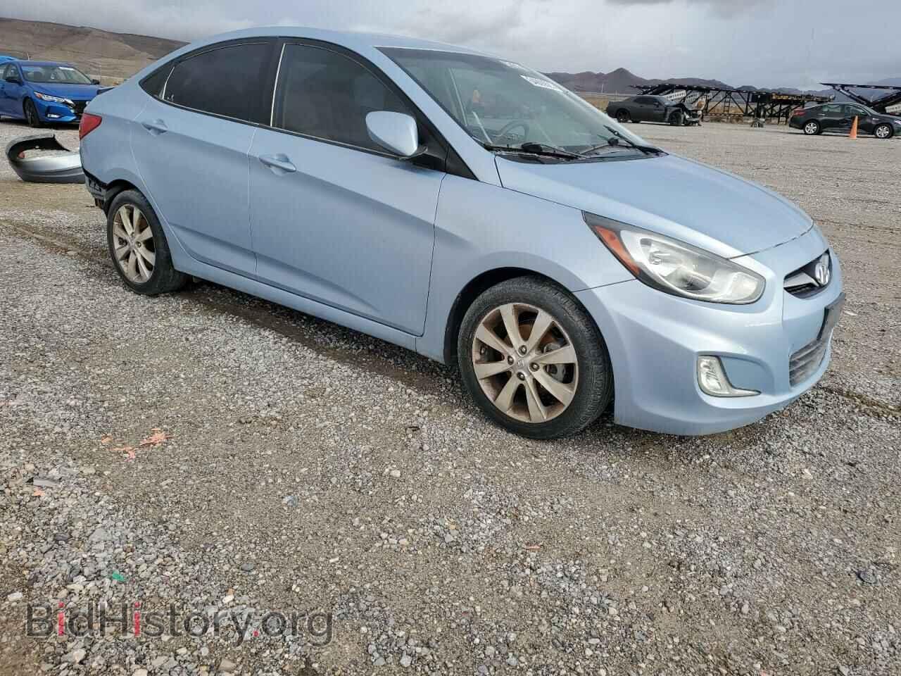 2012 HYUNDAI ACCENT - VIN: KMHCU4AE7CU077301 - Фото 4