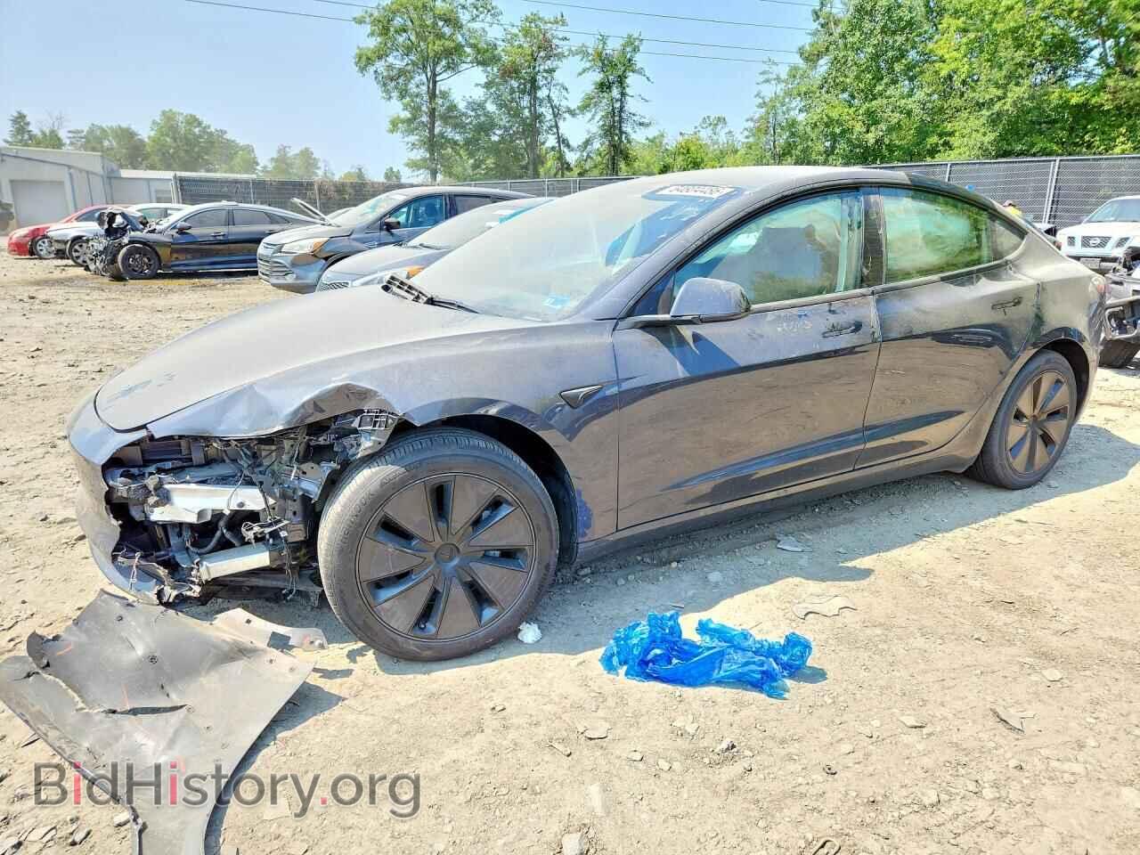 Photo 5YJ3E1EAXRF729367 - TESLA MODEL 3 2024