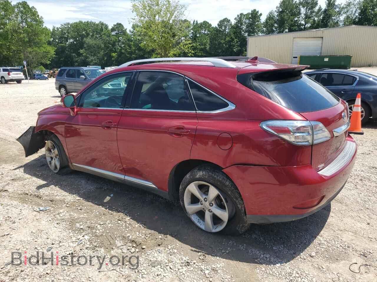 2012 LEXUS RX350 - VIN: 2T2BK1BA0CC132440 - Фото 2