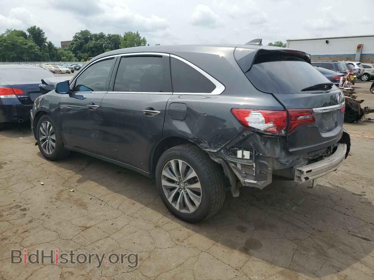 2016 ACURA MDX - VIN: 5FRYD4H64GB027154 - Фото 2