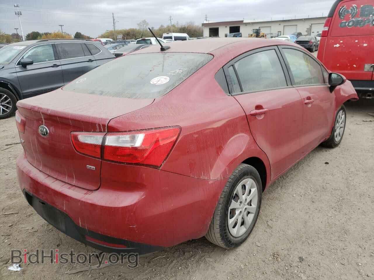2015 KIA RIO - VIN: KNADM4A35F6462417 - Фото 4