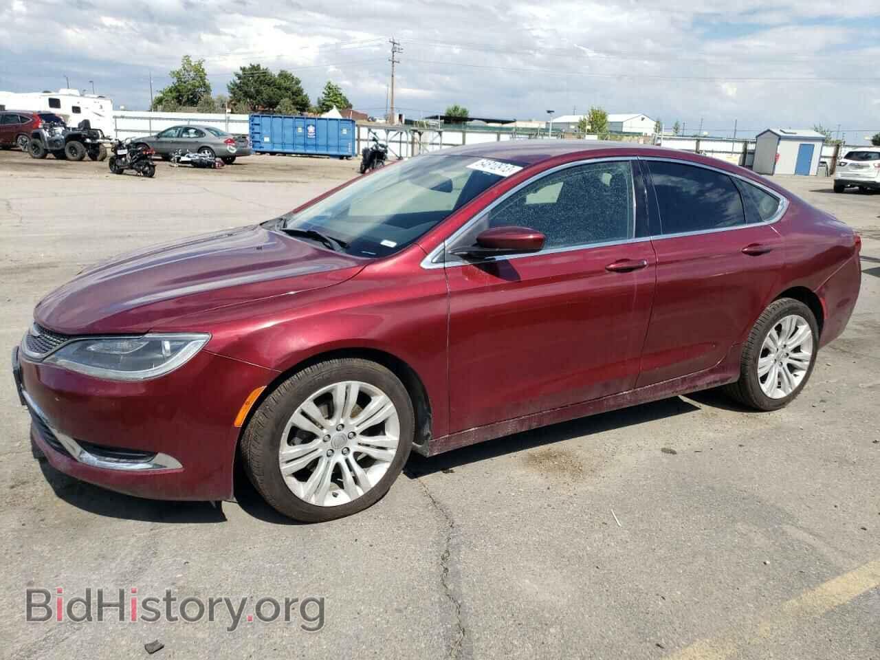 Фотография 1C3CCCAB7FN753921 - CHRYSLER 200 2015