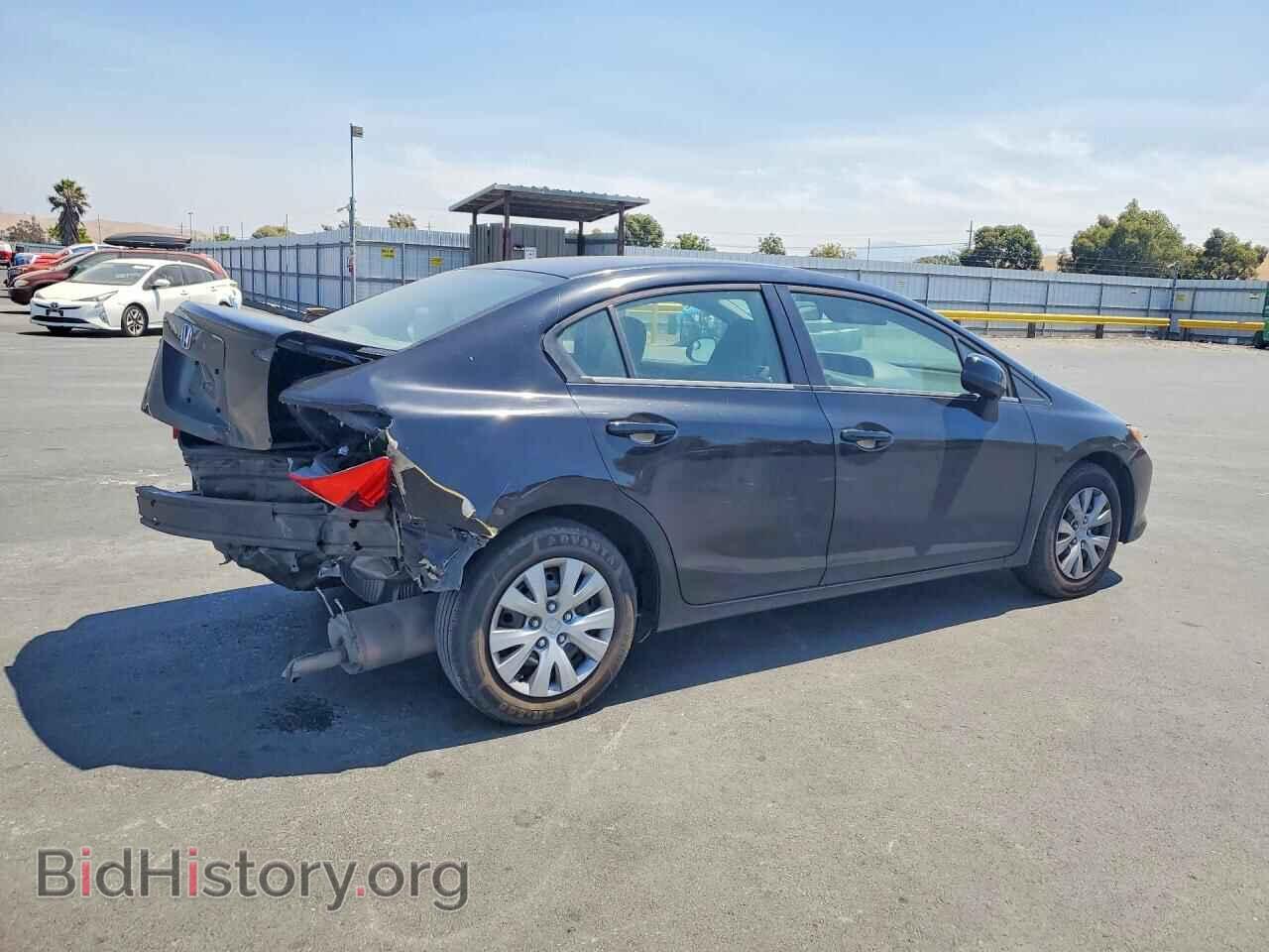 2012 HONDA CIVIC - VIN: 19XFB2F50CE392766 - Фото 3