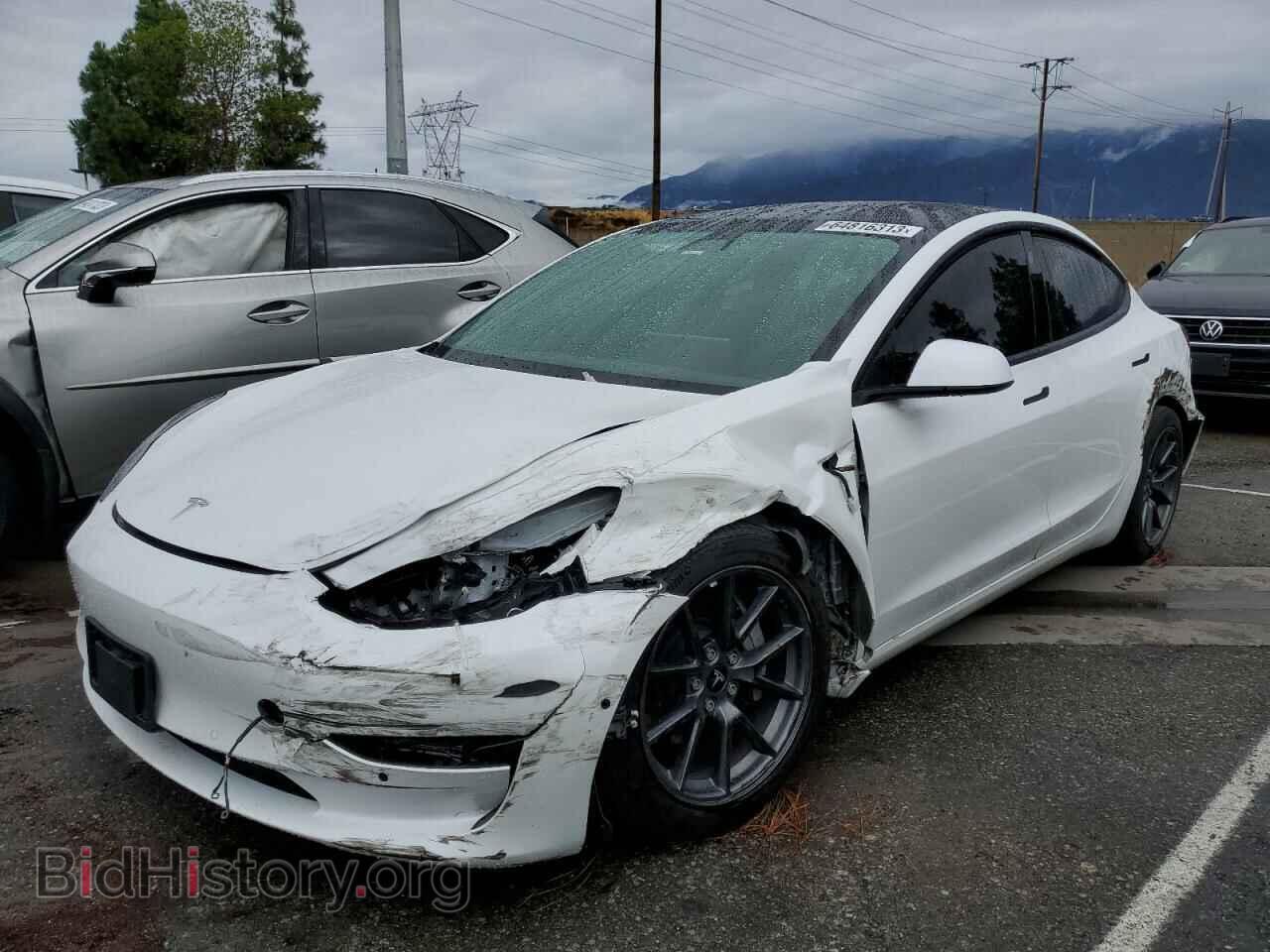 Photo 5YJ3E1EA2MF997614 - TESLA MODEL 3 2021