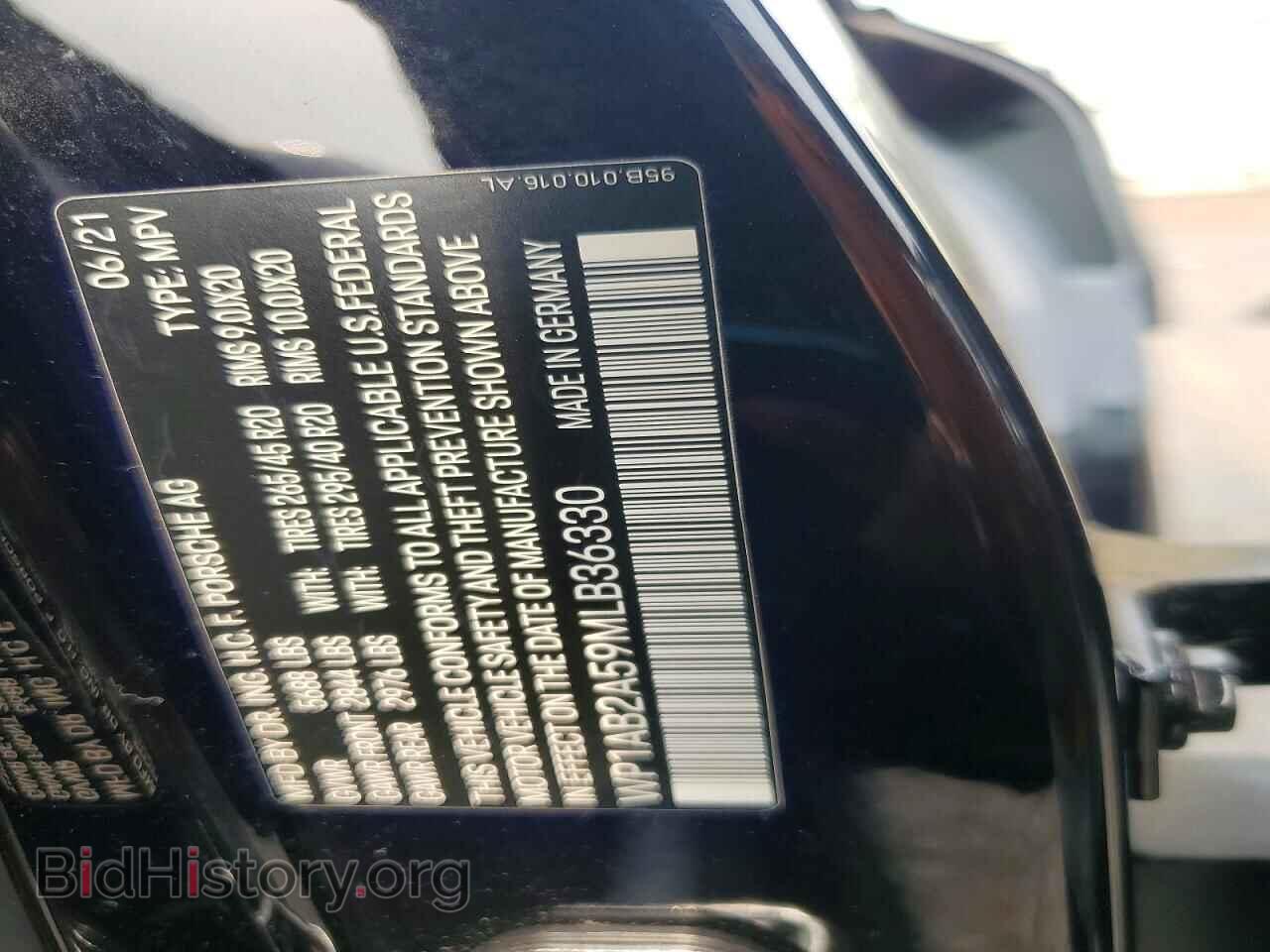 2021 PORSCHE MACAN - VIN: WP1AB2A59MLB36330 - Photo 14