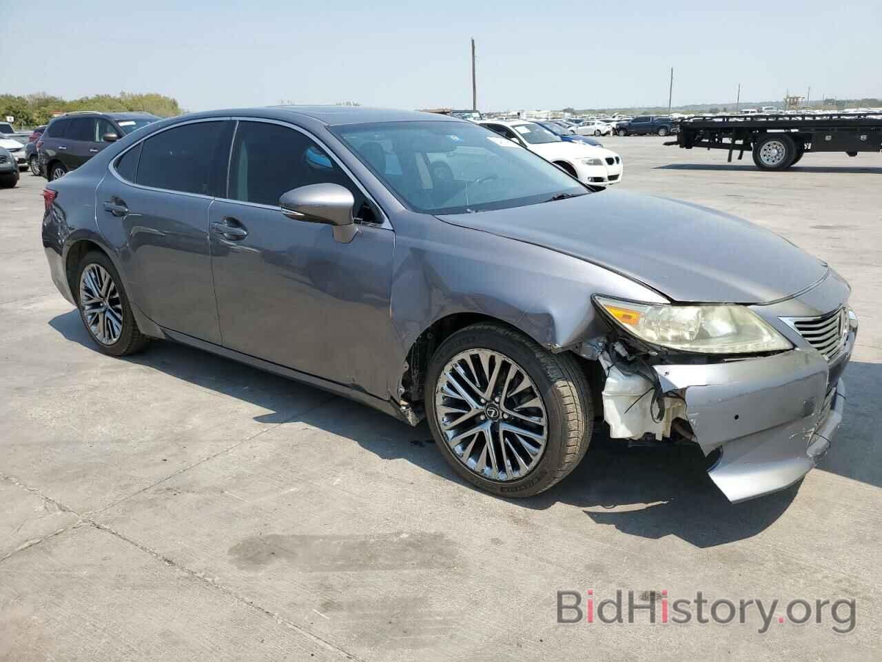 Report JTHBK1GG8E2131554 LEXUS ES350 2014 GRAY GAS price and damage