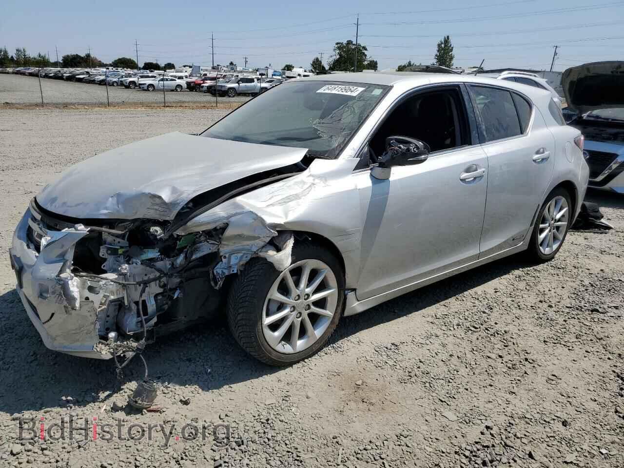 Photo JTHKD5BHXC2047718 - LEXUS CT 200 2012