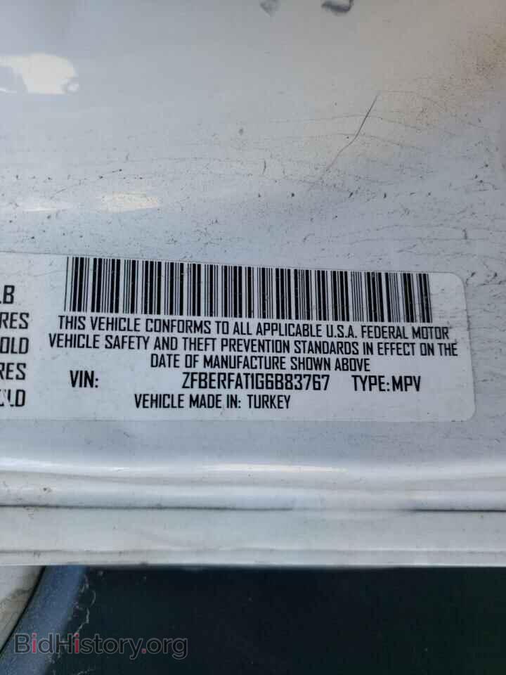 2016 RAM PROMASTER - VIN: ZFBERFAT1G6B83767 - Фото 10