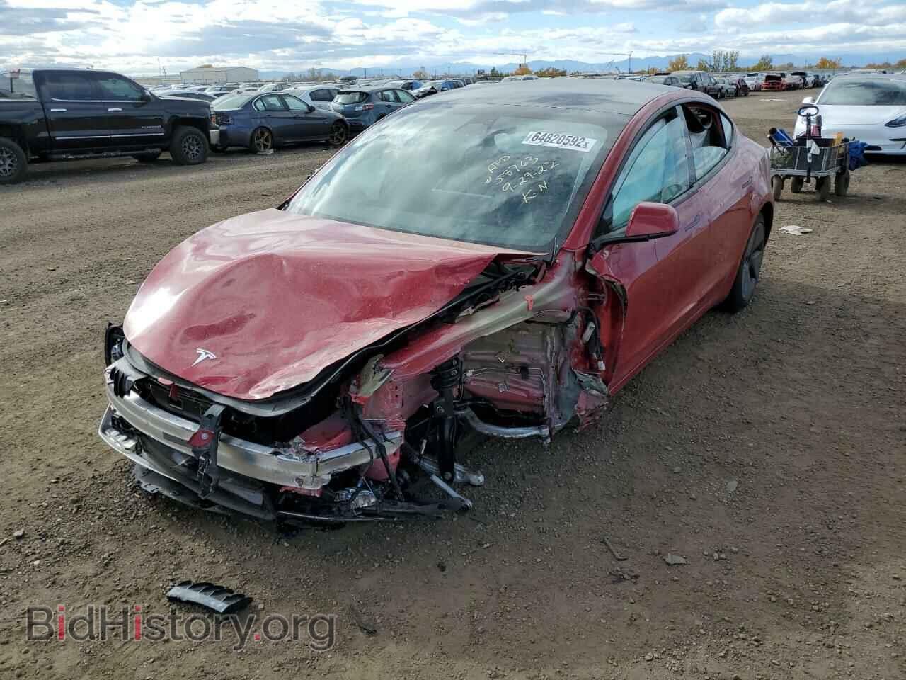 2022 TESLA MODEL 3 - VIN: 5YJ3E1EB6NF198316 - Фото 10