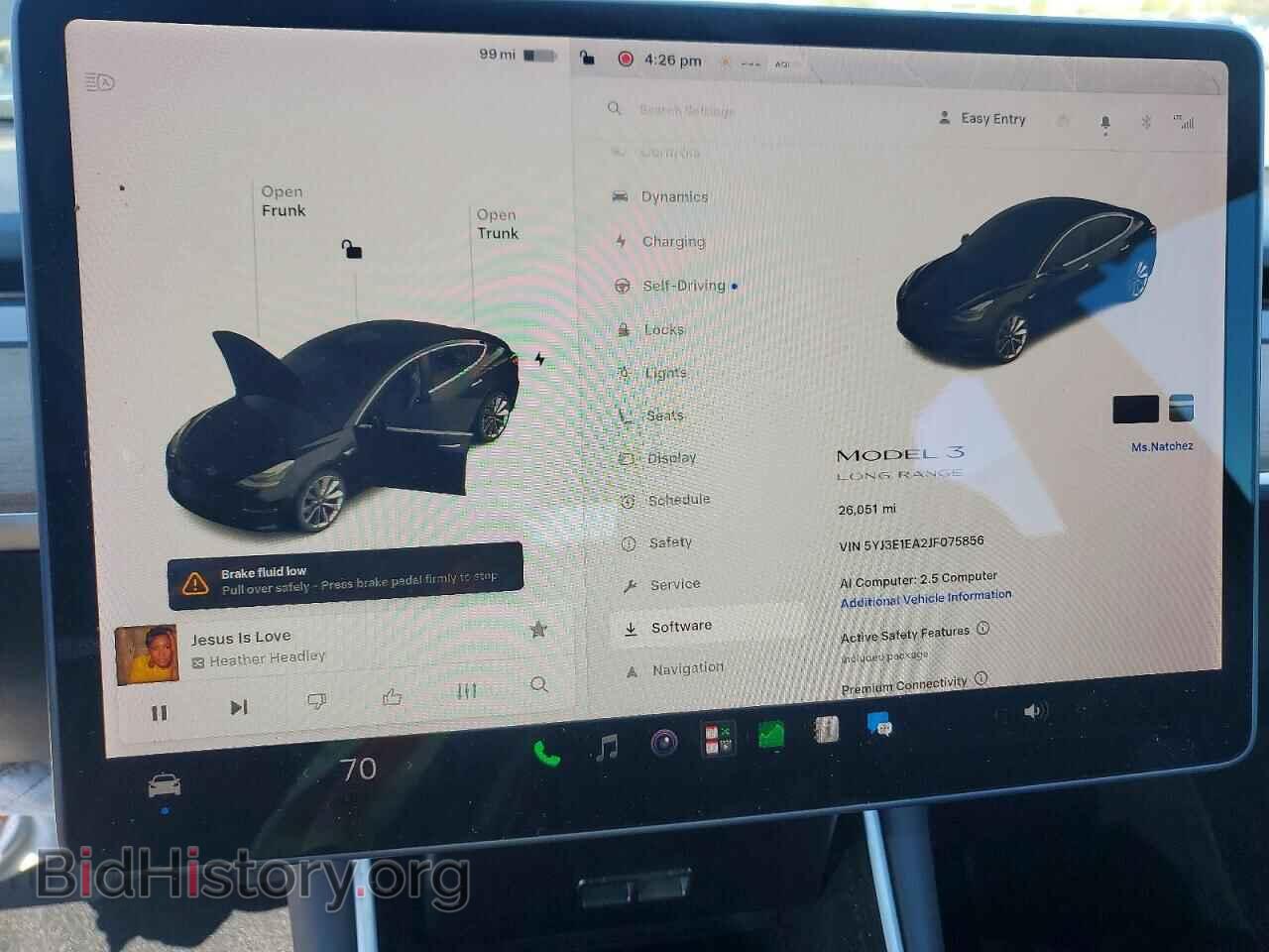 2018 TESLA MODEL 3 - VIN: 5YJ3E1EA2JF075856 - Photo 9