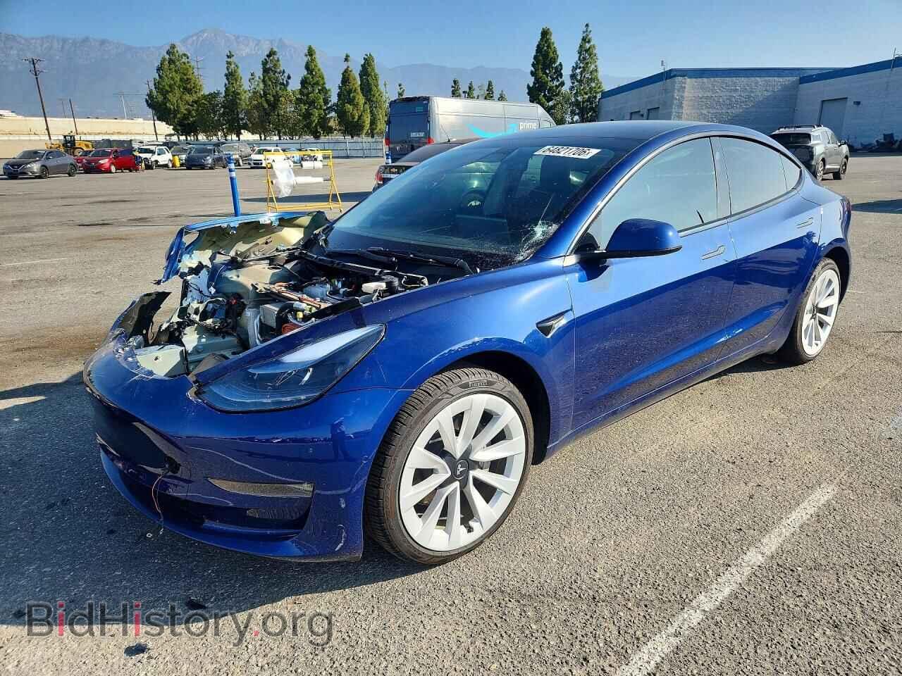 Фотография 5YJ3E1EB2NF264442 - TESLA MODEL 3 2022