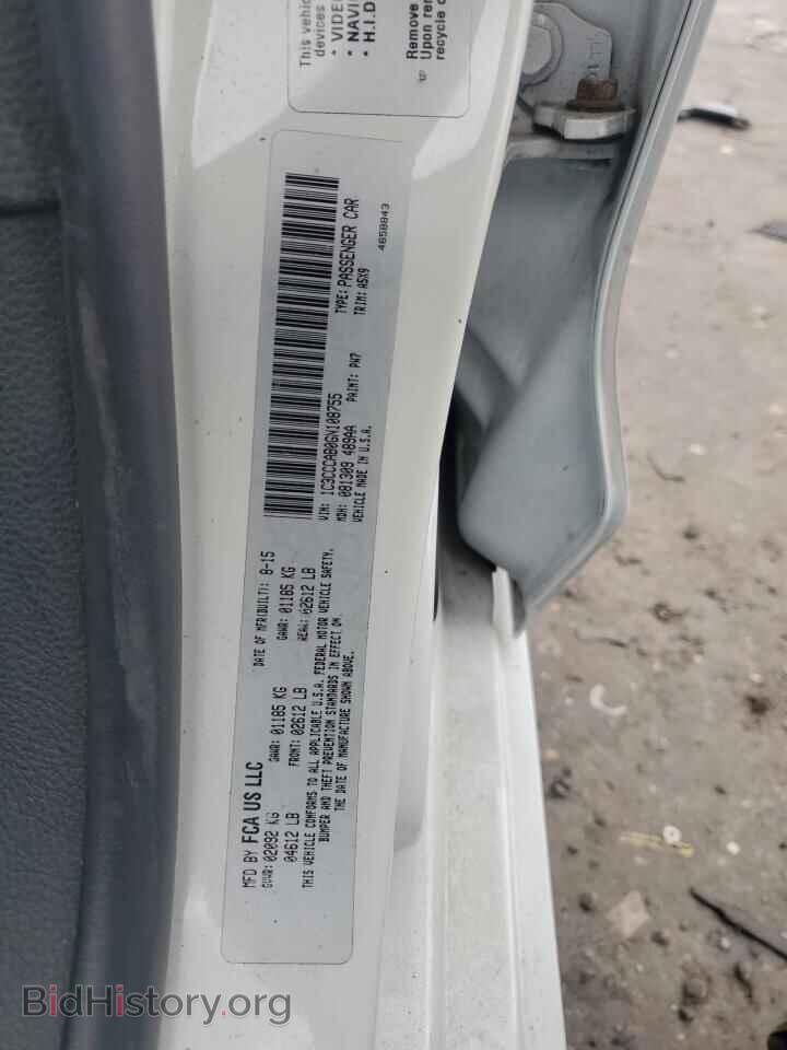 2016 CHRYSLER 200 - VIN: 1C3CCCAB0GN108755 - Фото 12