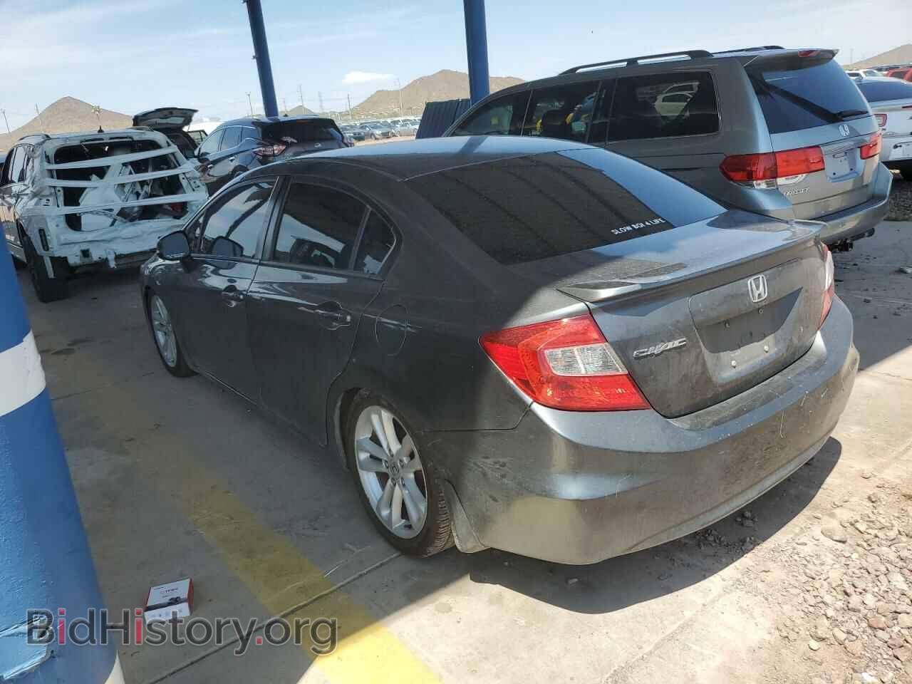 2012 HONDA CIVIC - VIN: 19XFB2E50CE049604 - Фото 2