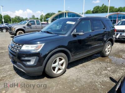 2017 Ford EXPLORER XLT, черный — VIN 1FM5K8D83HGD32768, Copart