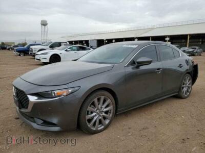 2019 Mazda 3 PREFERRED PLUS, gray — VIN JM1BPACL3K1109727, Copart