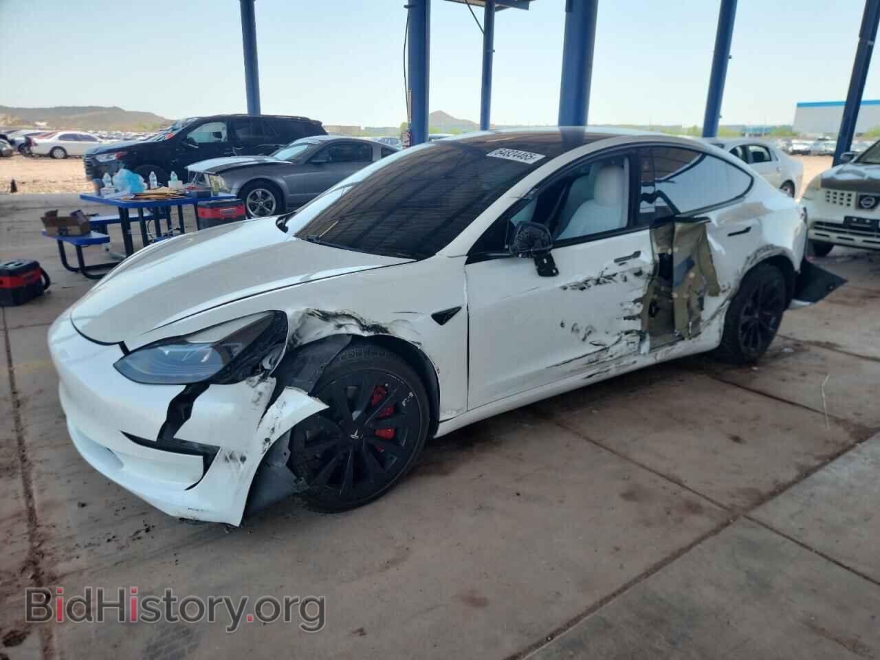 Photo 5YJ3E1EA5MF032360 - TESLA MODEL 3 2021