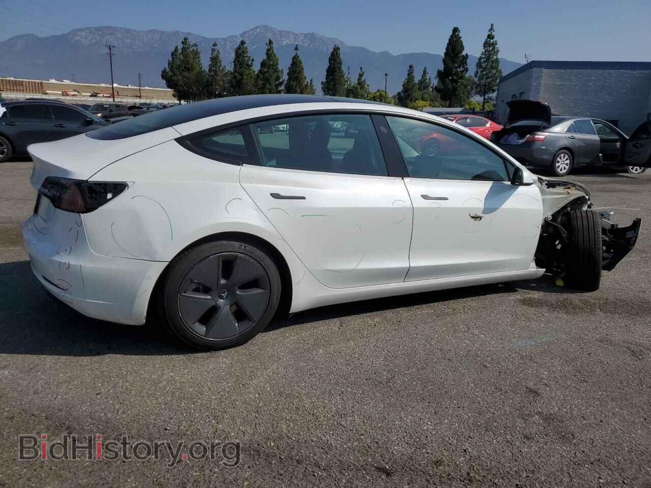 2022 TESLA MODEL 3 - VIN: 5YJ3E1EB4NF346317 - Фото 3