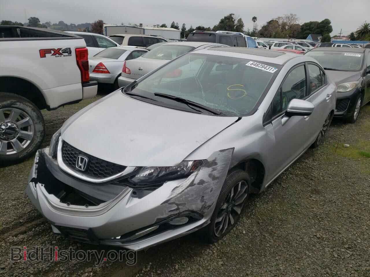 2015 HONDA CIVIC - VIN: 19XFB2F94FE238469 - Фото 2