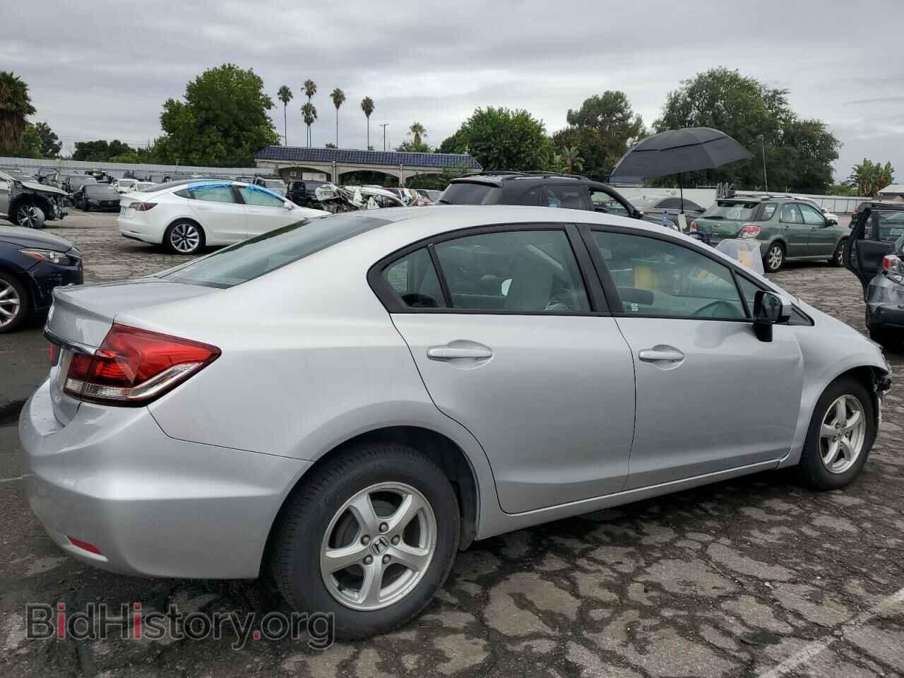 2015 HONDA CIVIC - VIN: 19XFB2F59FE203133 - Фото 3