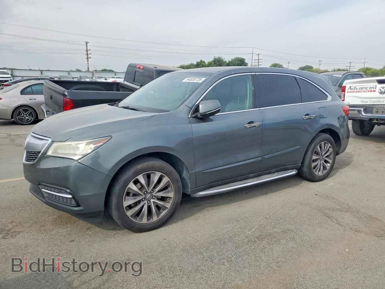 Photo 5FRYD3H66FB001244 - ACURA MDX 2015