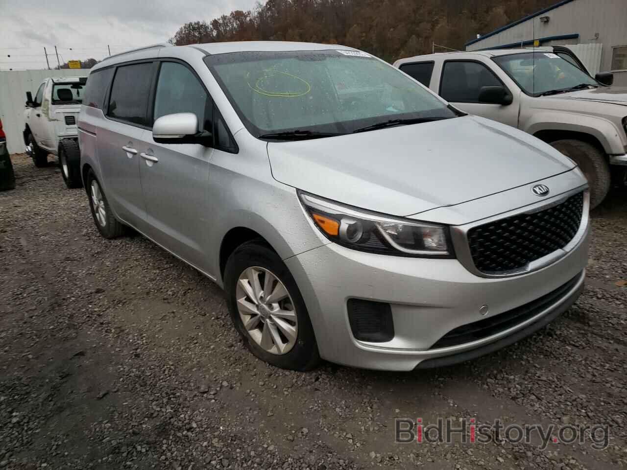 Фотография KNDMB5C18G6203111 - KIA SEDONA 2016