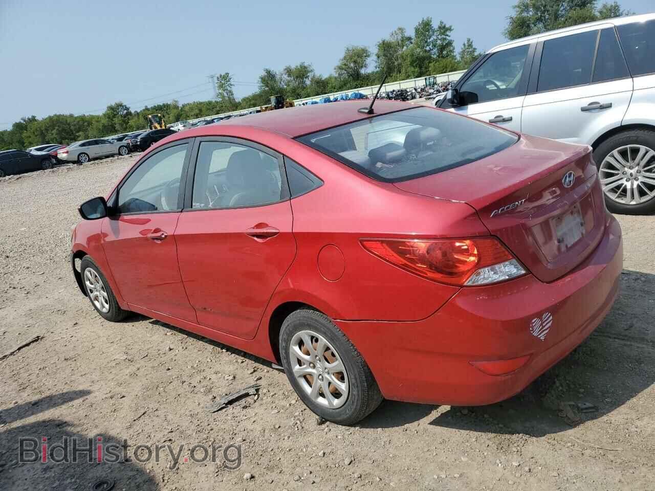 2013 HYUNDAI ACCENT - VIN: KMHCT4AE7DU534614 - Фото 2