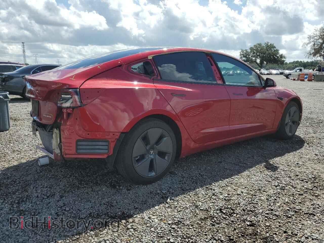 2022 TESLA MODEL 3 - VIN: 5YJ3E1EB4NF252583 - Фото 3