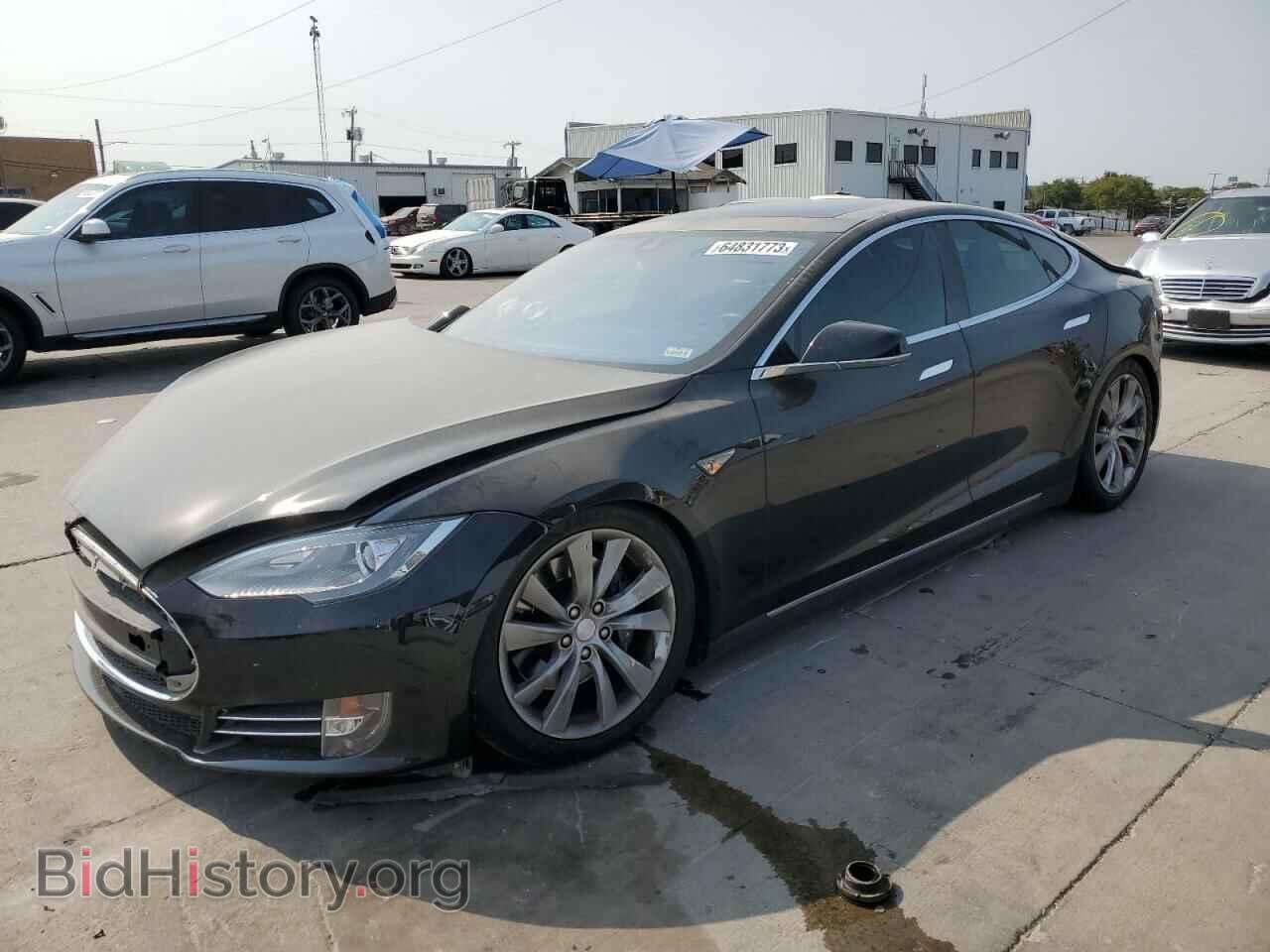 Photo 5YJSA1E26FF109675 - TESLA MODEL S 2015