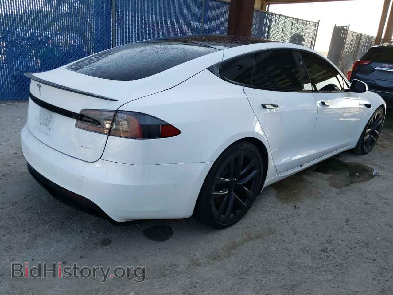 2021 TESLA MODEL S - VIN: 5YJSA1E67MF433461 - Фото 3