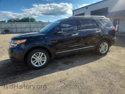 2015 Ford EXPLORER XLT, черный — VIN 1FM5K8D85FGA75772, Copart