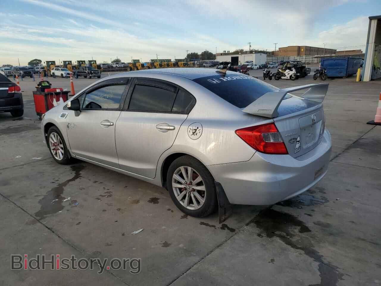 2012 HONDA CIVIC - VIN: 19XFB2F87CE072998 - Фото 2