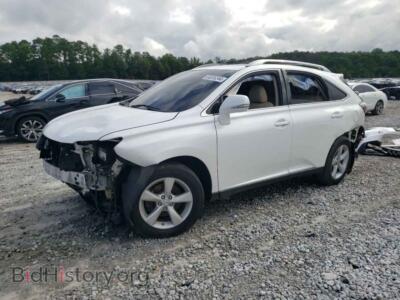 2012 Lexus RX350 350, белый — VIN 2T2BK1BA8CC140950, Copart