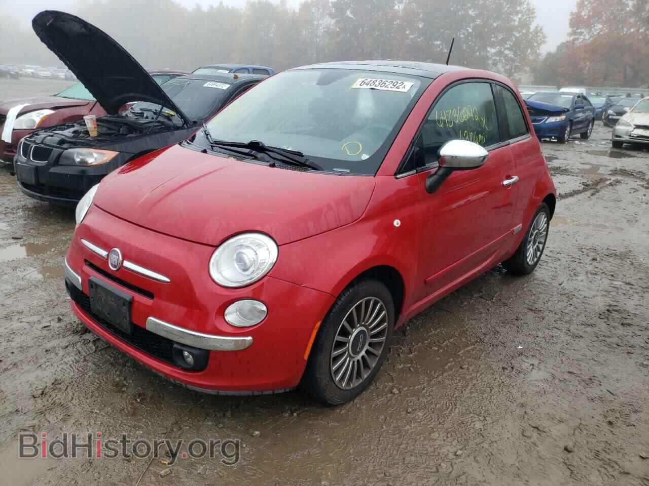 2012 FIAT 500 - VIN: 3C3CFFCR4CT310639 - Фото 2