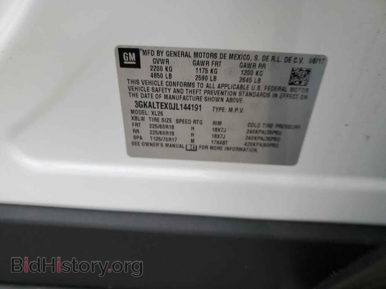 2018 GMC TERRAIN - VIN: 3GKALTEX0JL144191 - Фото 13