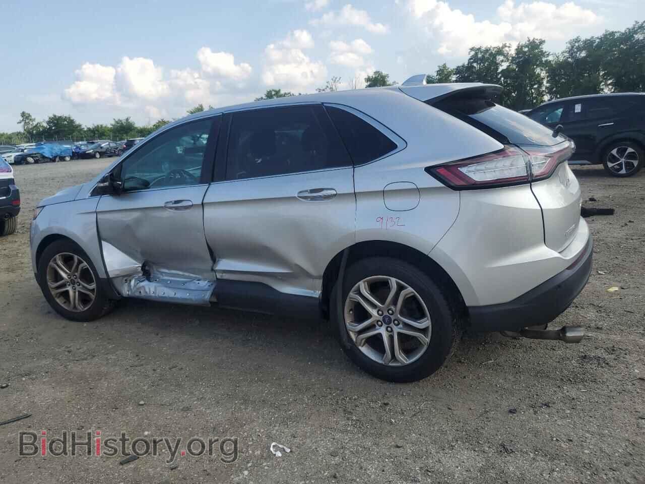 2015 FORD EDGE - VIN: 2FMTK4K91FBC27873 - Фото 2