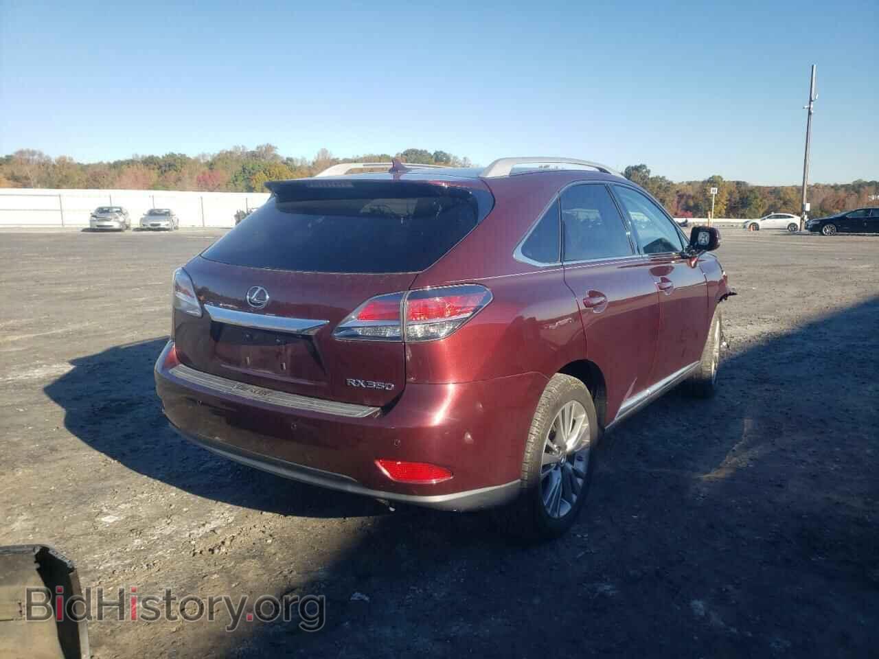 2013 LEXUS RX350 - VIN: 2T2ZK1BA4DC126088 - Фото 4