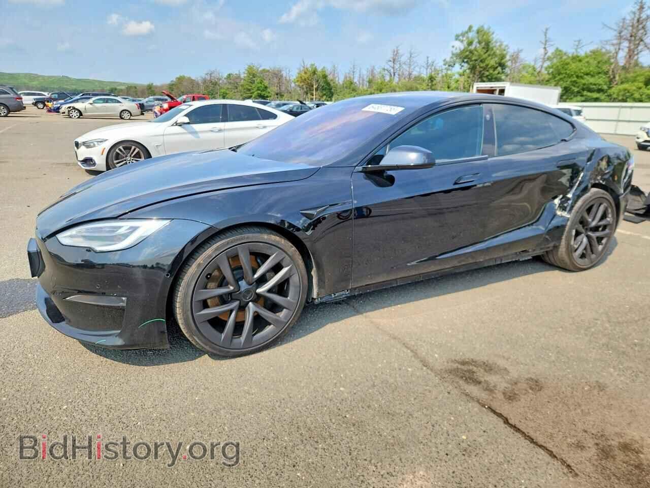 Photo 5YJSA1E6XMF433406 - TESLA MODEL S 2021