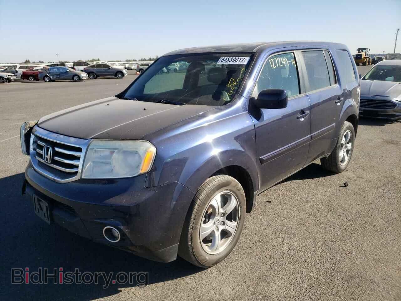 2014 HONDA PILOT - VIN: 5FNYF3H53EB024983 - Фото 2