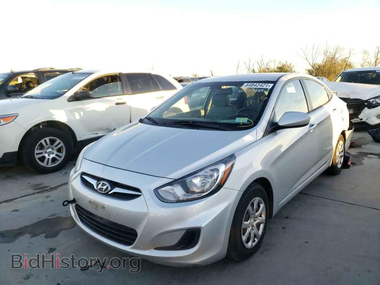 2013 HYUNDAI ACCENT - VIN: KMHCT4AE7DU498908 - Фото 2