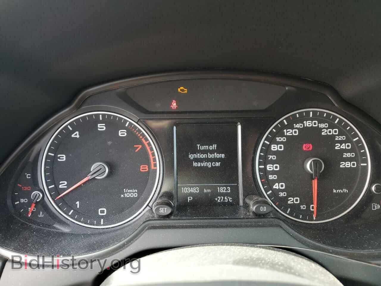 2014 AUDI Q5 - VIN: WA1LFCFP0EA091641 - Фото 9