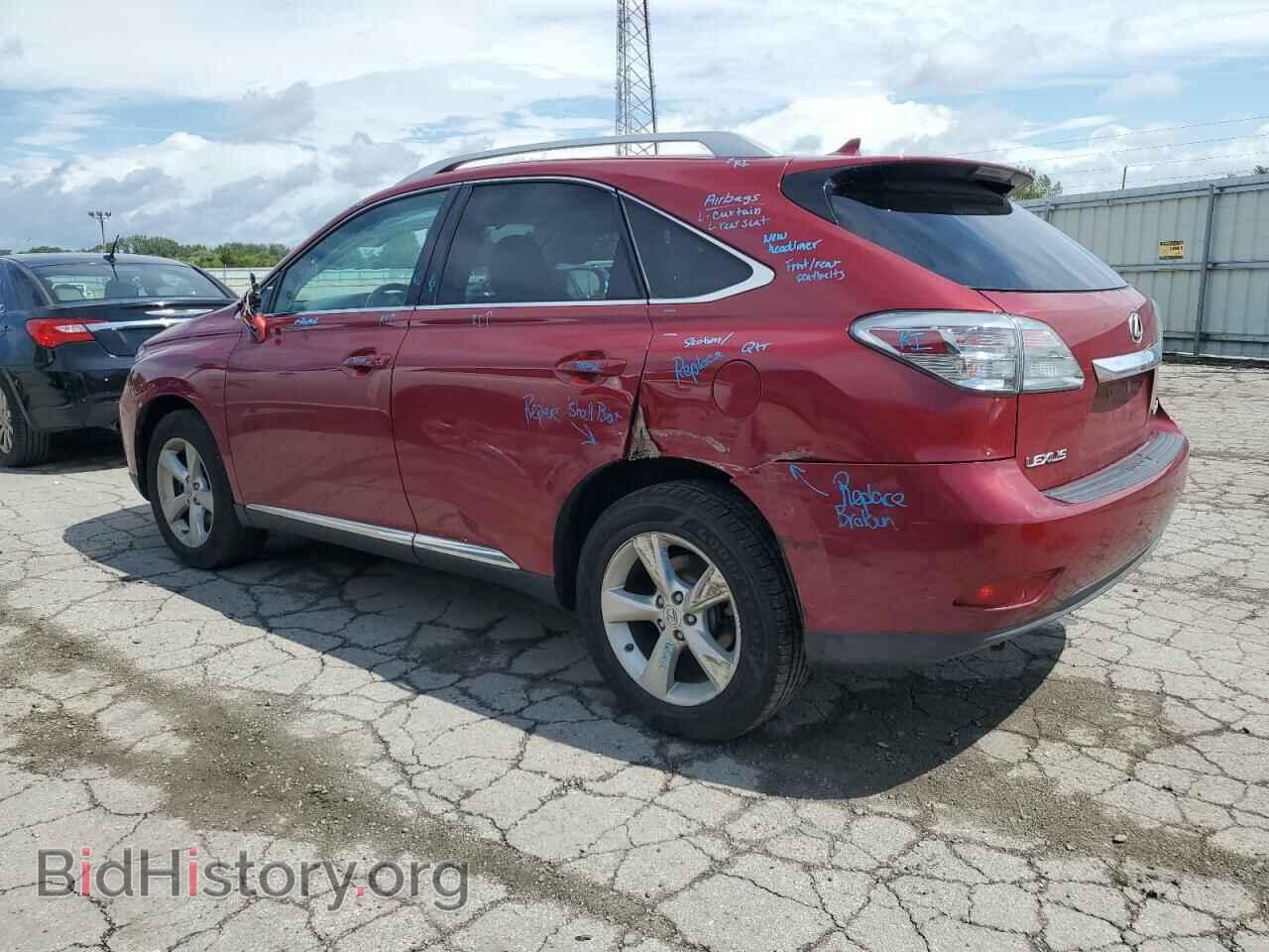 2010 LEXUS RX350 - VIN: 2T2BK1BA7AC040660 - Фото 2