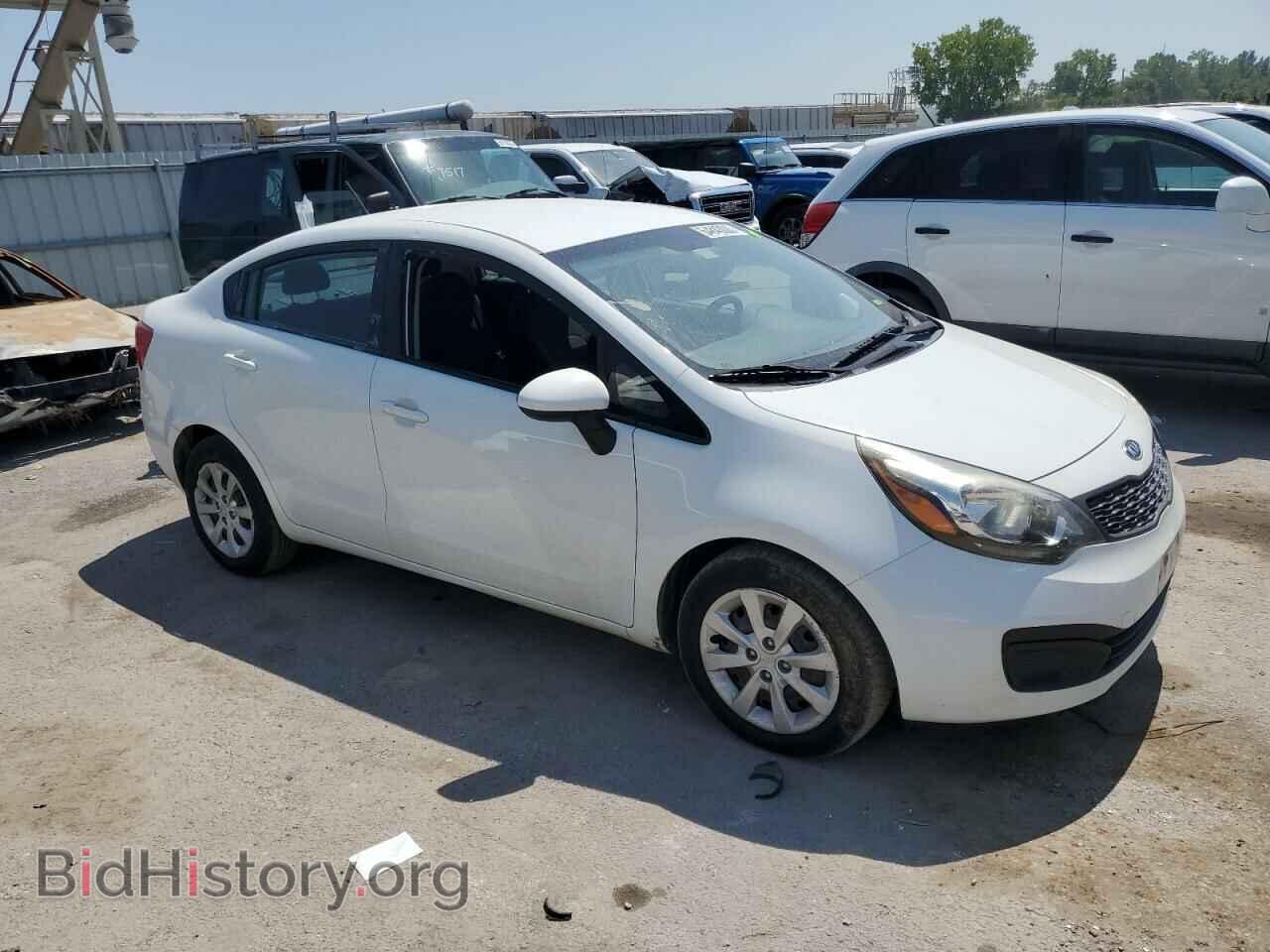 2013 KIA RIO - VIN: KNADM4A35D6108202 - Фото 4