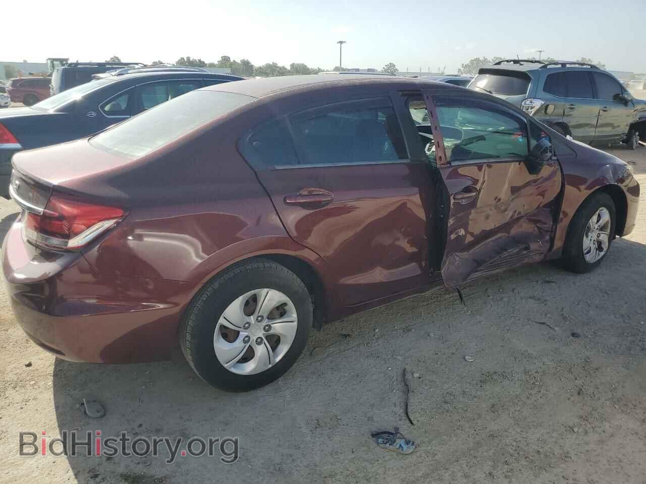 2015 HONDA CIVIC - VIN: 19XFB2F54FE116126 - Фото 3