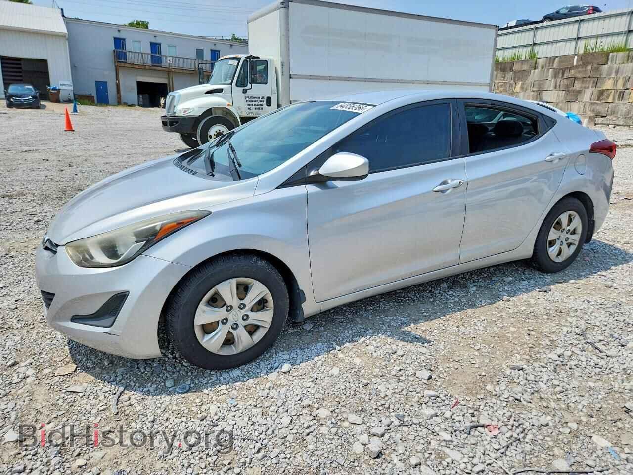 Photo KMHDH4AE1GU545683 - HYUNDAI ELANTRA 2016
