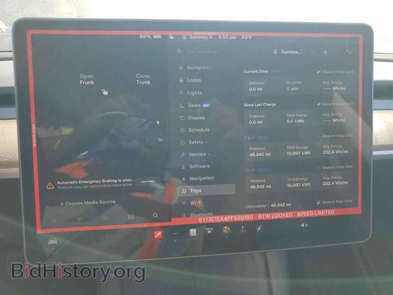 2023 TESLA MODEL 3 - VIN: 5YJ3E1EA4PF550190 - Фото 9