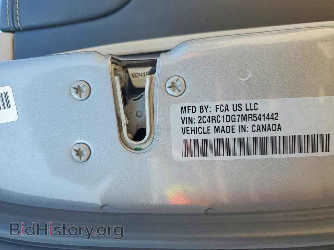 2021 CHRYSLER MINIVAN - VIN: 2C4RC1DG7MR541442 - Фото 13