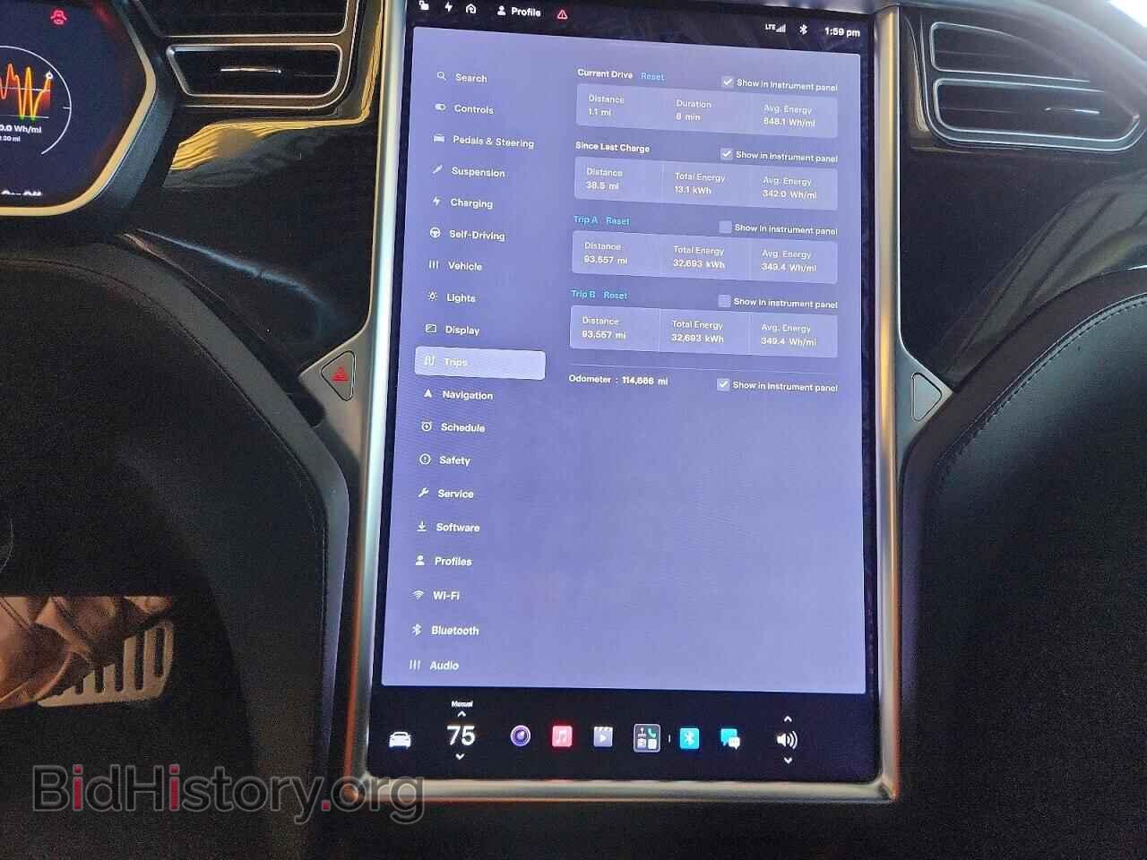 2017 TESLA MODEL S - VIN: 5YJSA1E20HF208219 - Photo 9